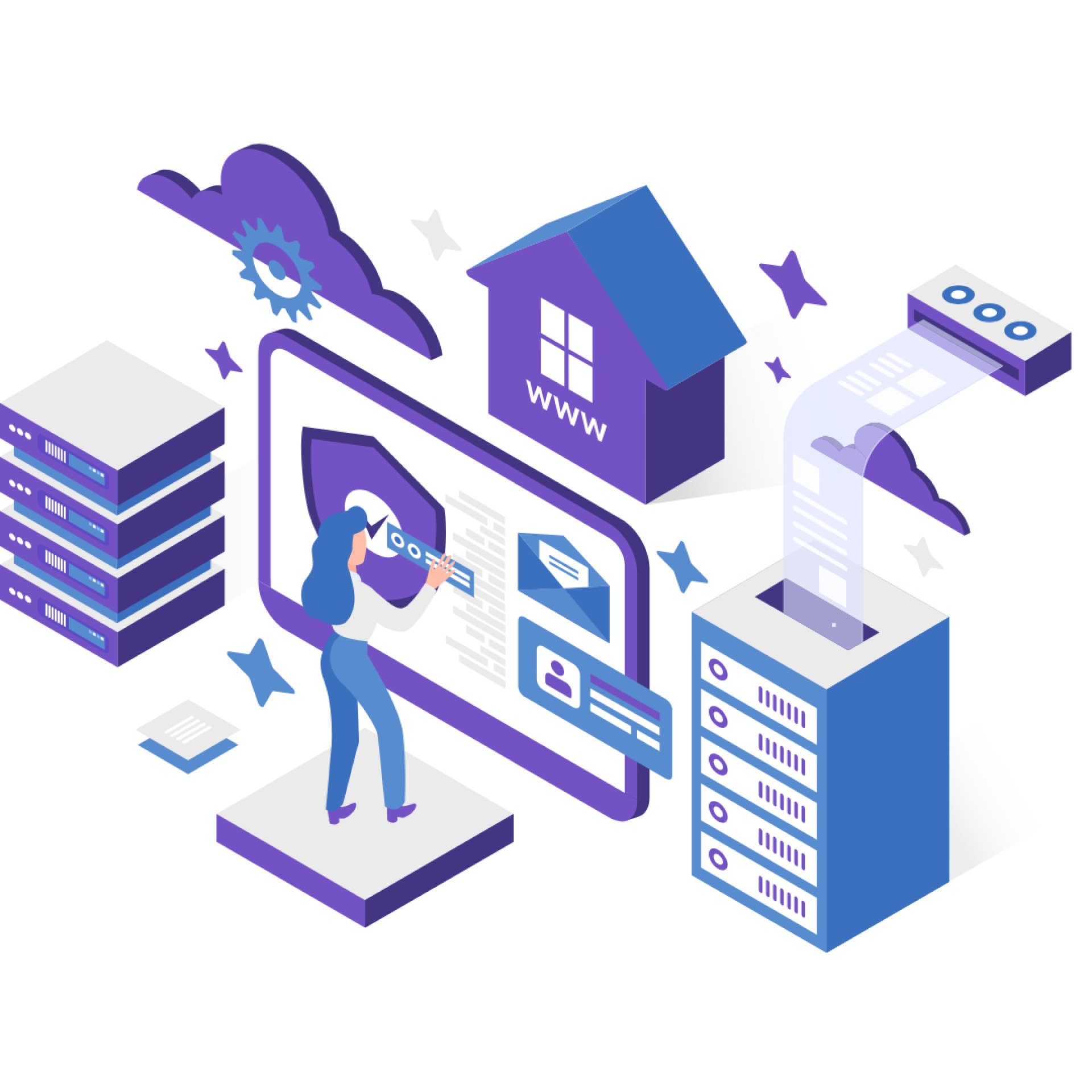 Çok sayıda web sitesi barındırıyor ve üst düzey web hosting çözümü arıyorsanız, profesyonel hosting paketlerimizi inceyebilirsiniz.